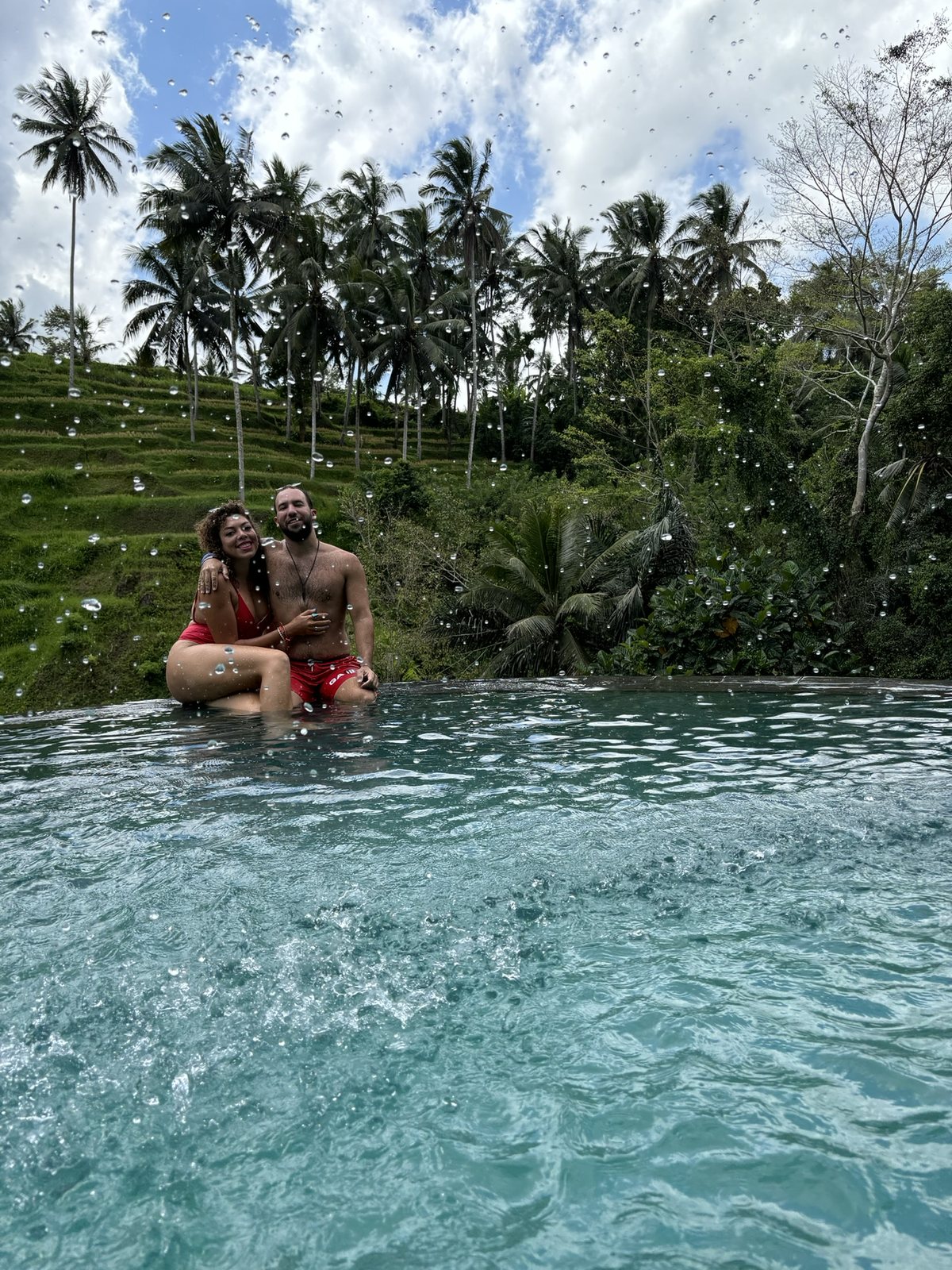 On the jungle swing, Bali